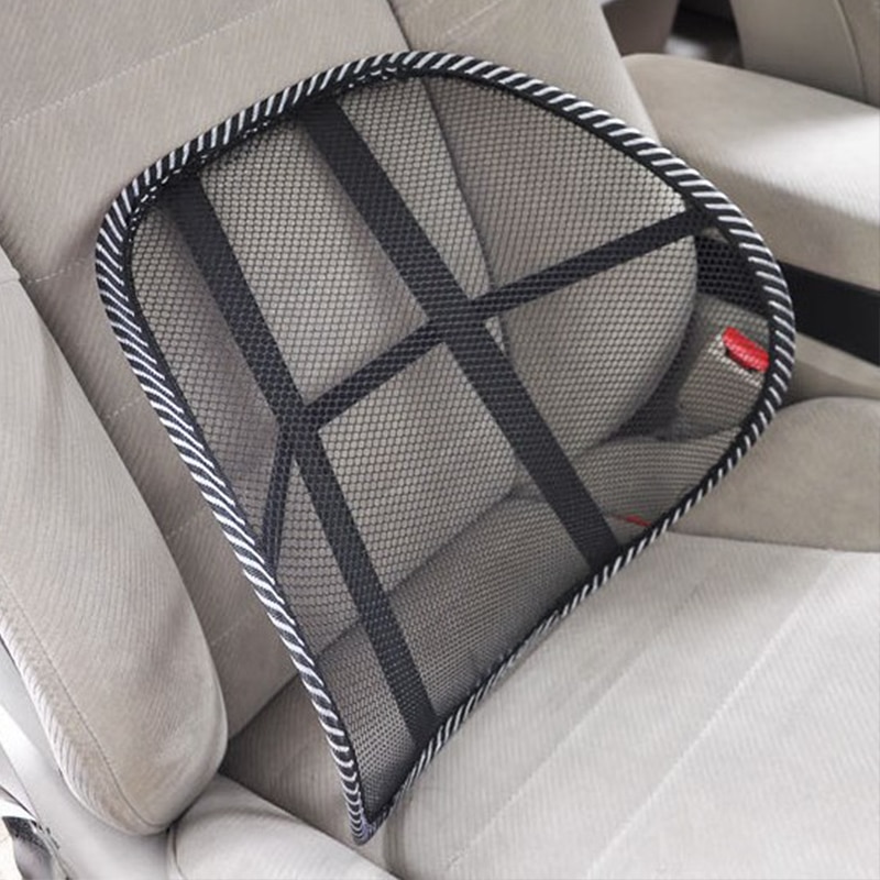 Car Seat Office Chair Massage Back Support Mesh Pad